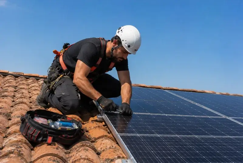 Maintenance et monitoring de panneaux solaires à Vouillé-les-Marais