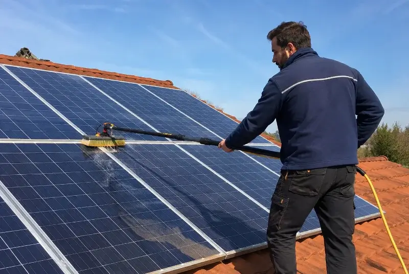 Nettoyage et entretien de panneaux solaires à Vouillé-les-Marais